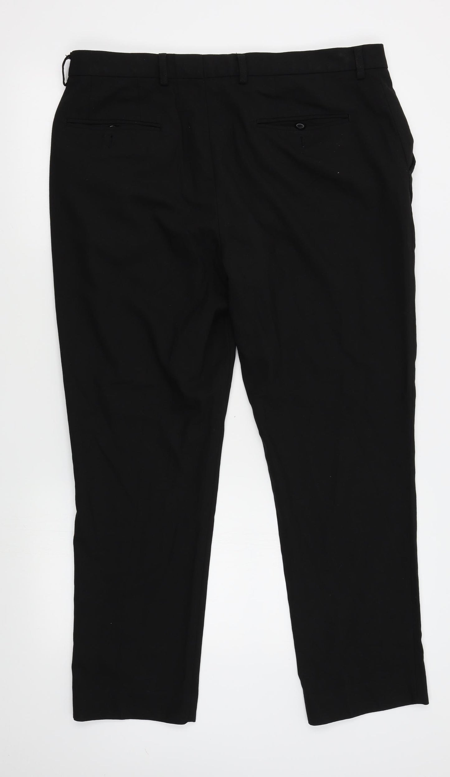 Taylor & Wright Mens Black    Suit Trousers Size 36 L29 in - short leg