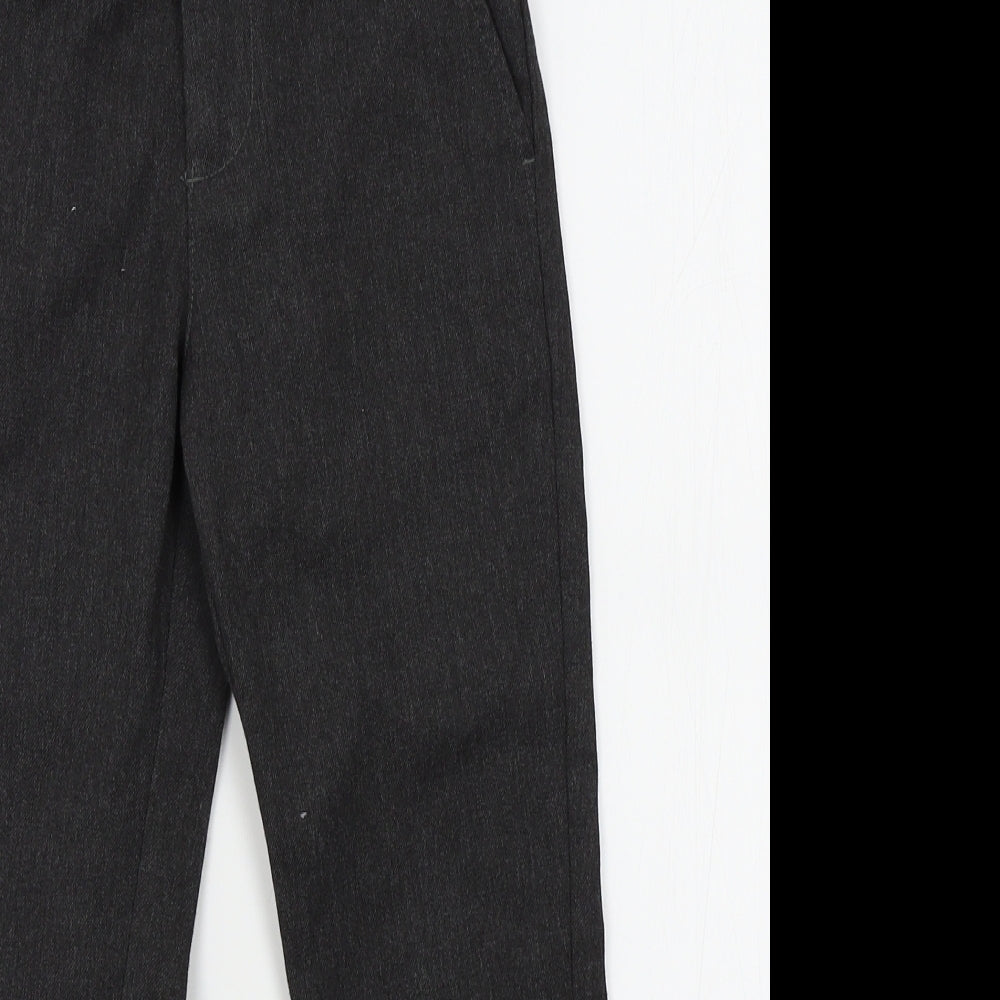 George Boys Grey   Chino Trousers Size 4-5 Years