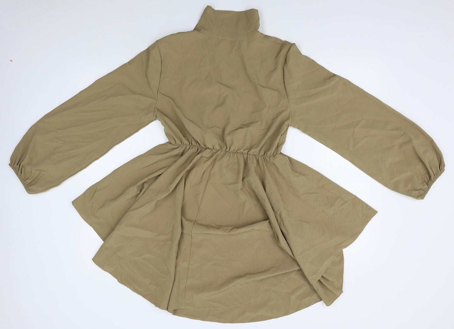 Boohoo Womens Gold   Fit & Flare  Size 10