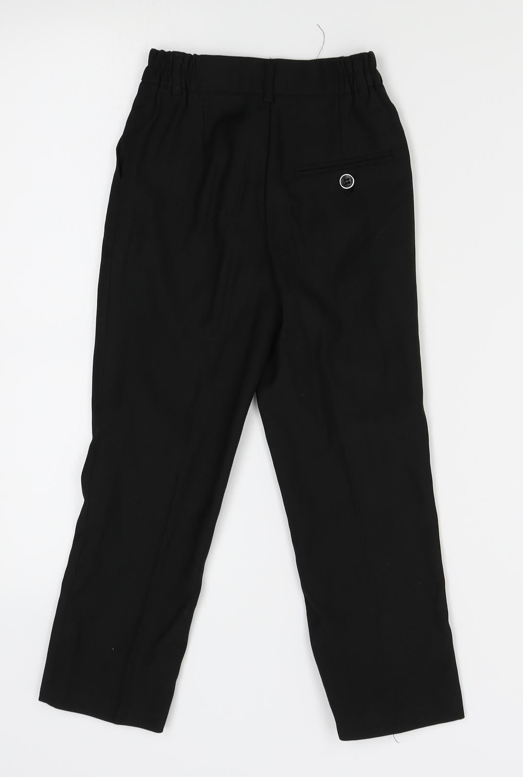 Samli Boys Black   Chino Trousers Size 4 Years