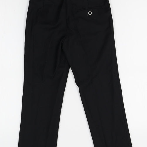 Samli Boys Black   Chino Trousers Size 7 Years - suit trousers