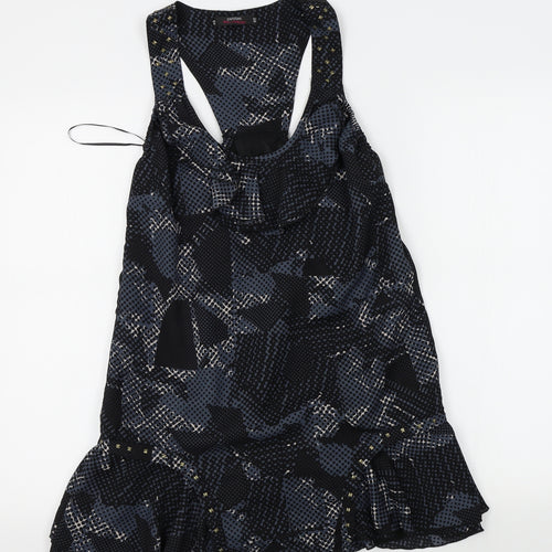Miss Selfridge Womens Blue   A-Line  Size 10