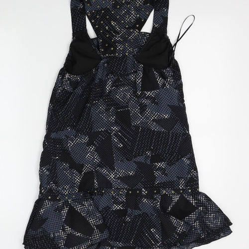 Miss Selfridge Womens Blue   A-Line  Size 10