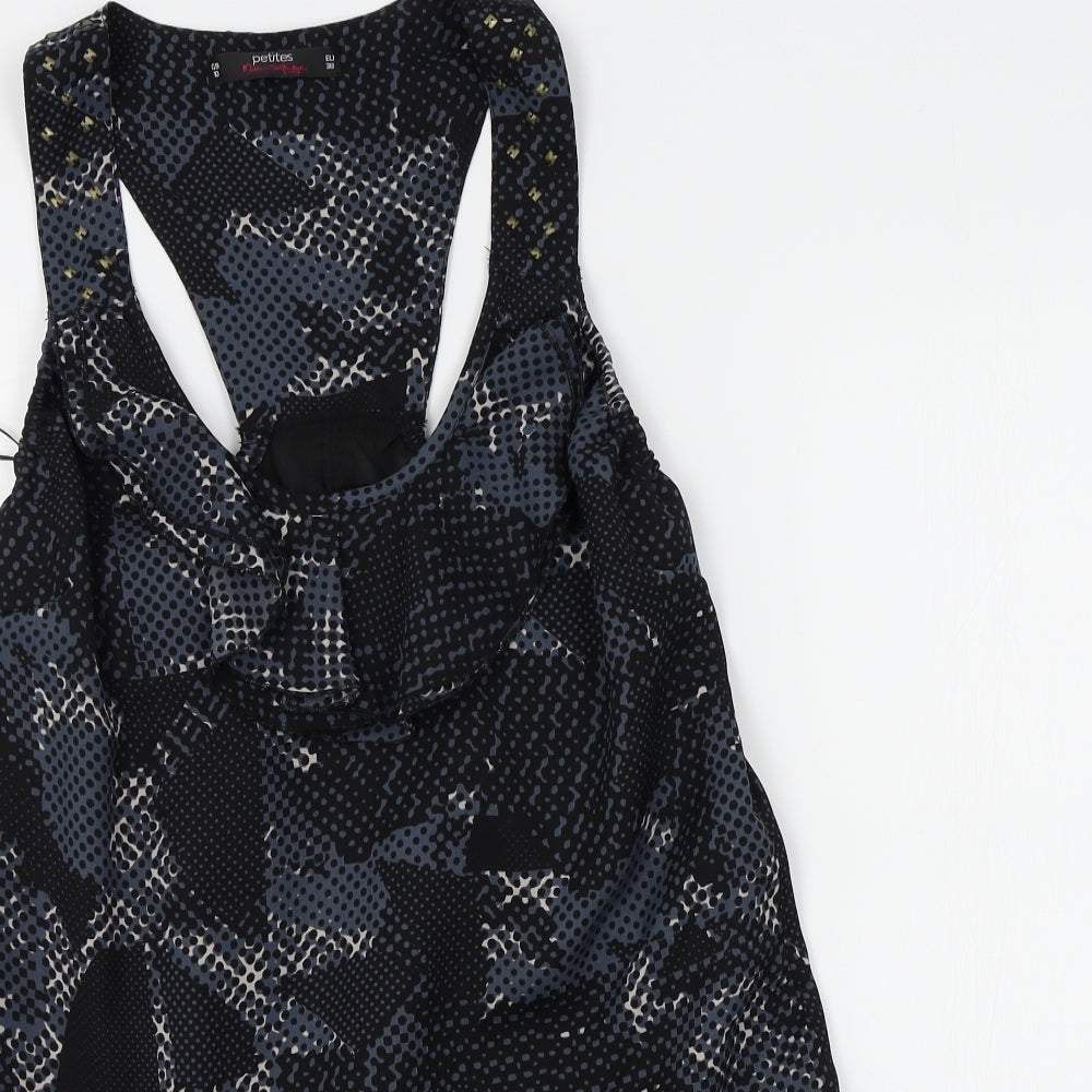 Miss Selfridge Womens Blue   A-Line  Size 10