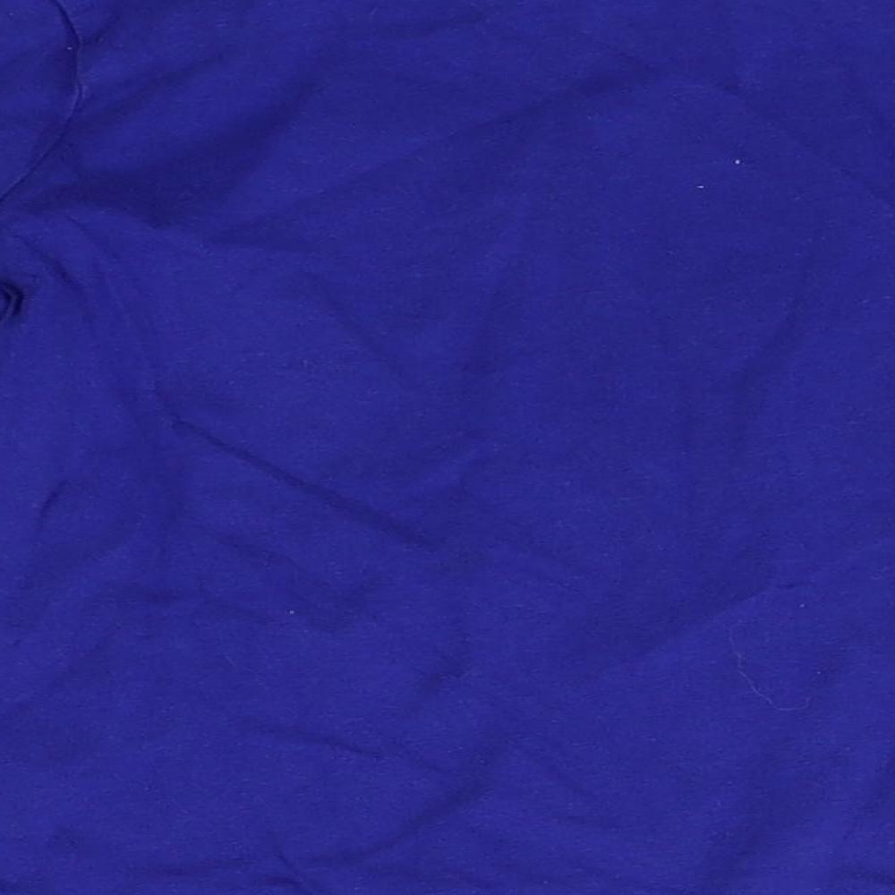 George Baby Blue   Basic T-Shirt Size 18-24 Months  - trouble follows me