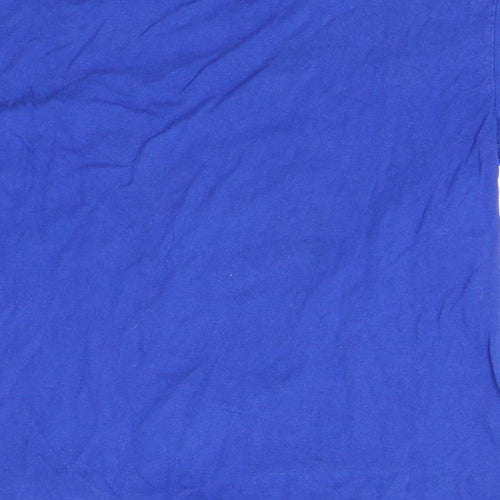 Fruit of the Loom Boys Blue   Basic T-Shirt Size 7-8 Years  - skeleton