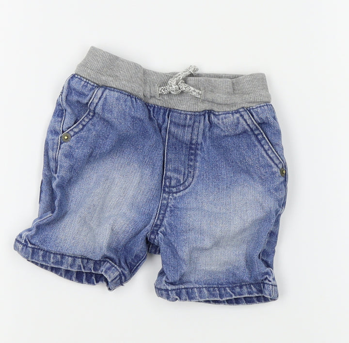 F&F Baby Blue Denim Jeans Size 12-18 Months - shorts