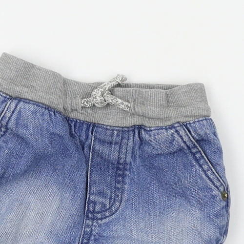 F&F Baby Blue  Denim  Jeans Size 12-18 Months  - shorts