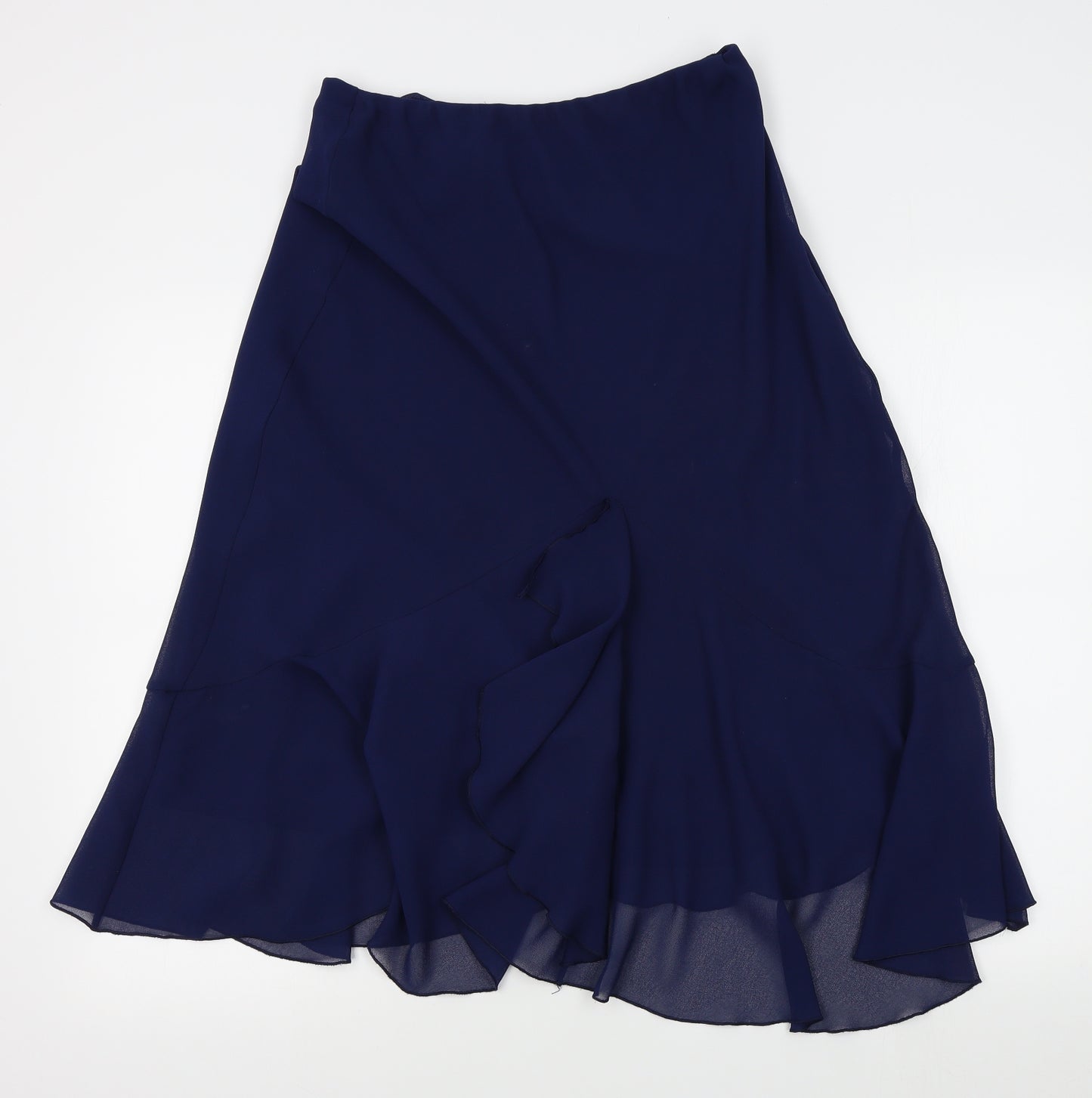 ID Collection Womens Blue   A-Line Skirt Size 14