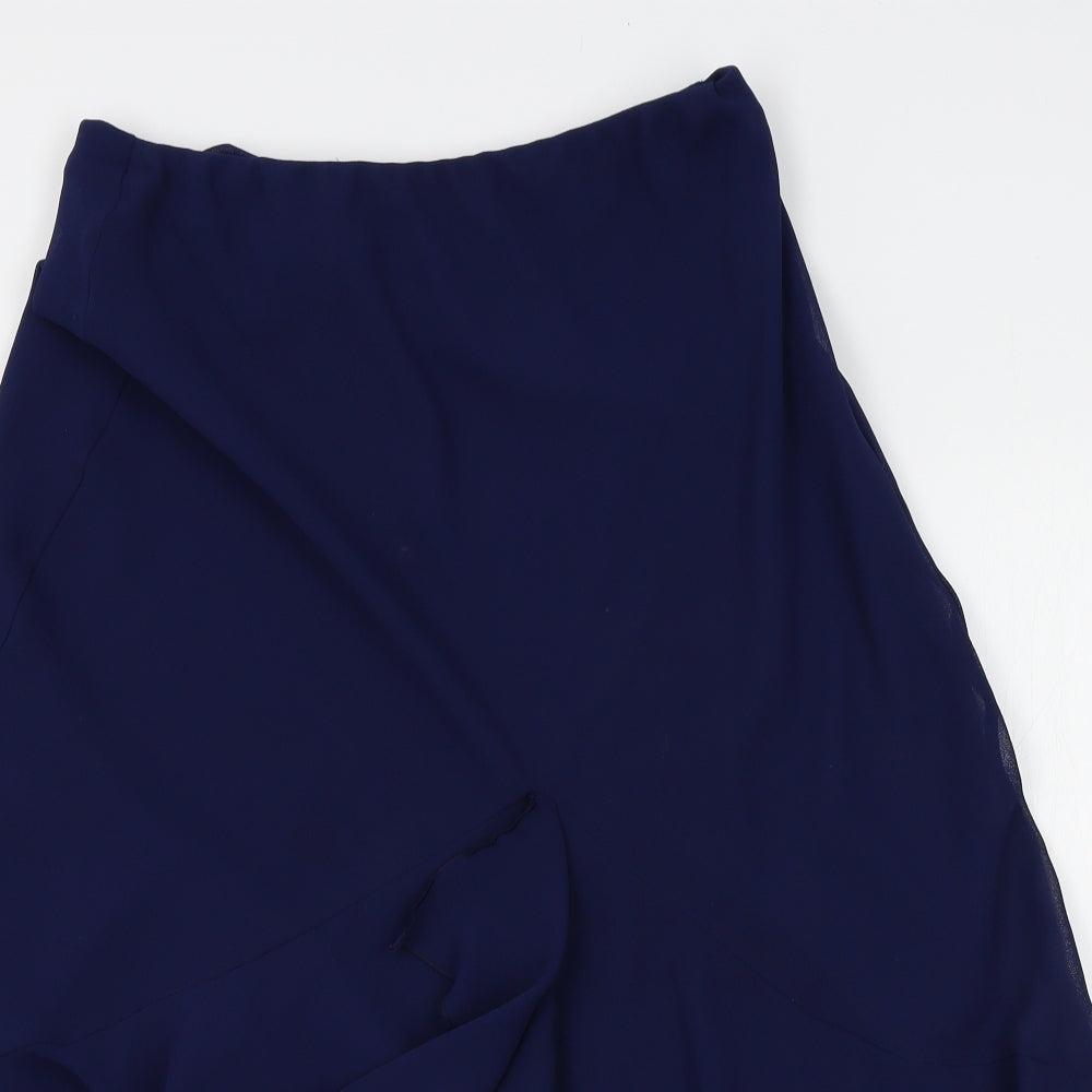 ID Collection Womens Blue   A-Line Skirt Size 14