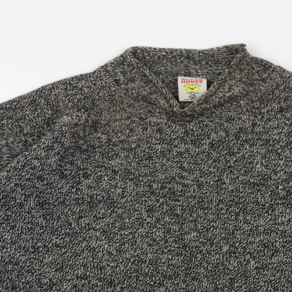Clockhouse Womens Grey   Pullover Jumper One Size