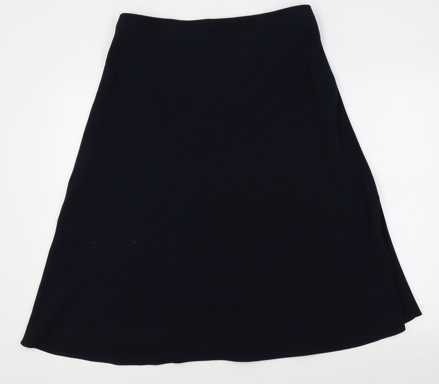 M&S Womens Blue   A-Line Skirt Size 14