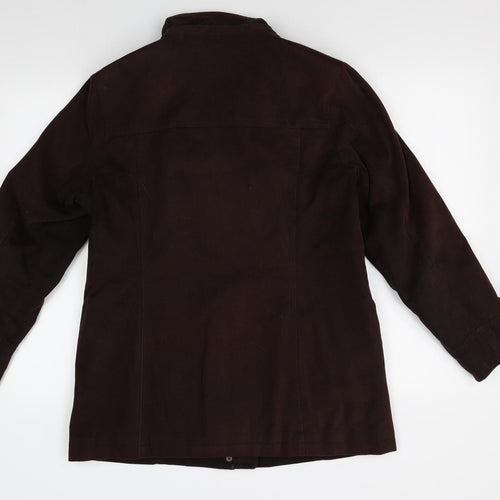 Maine Womens Brown   Jacket Coat Size 14