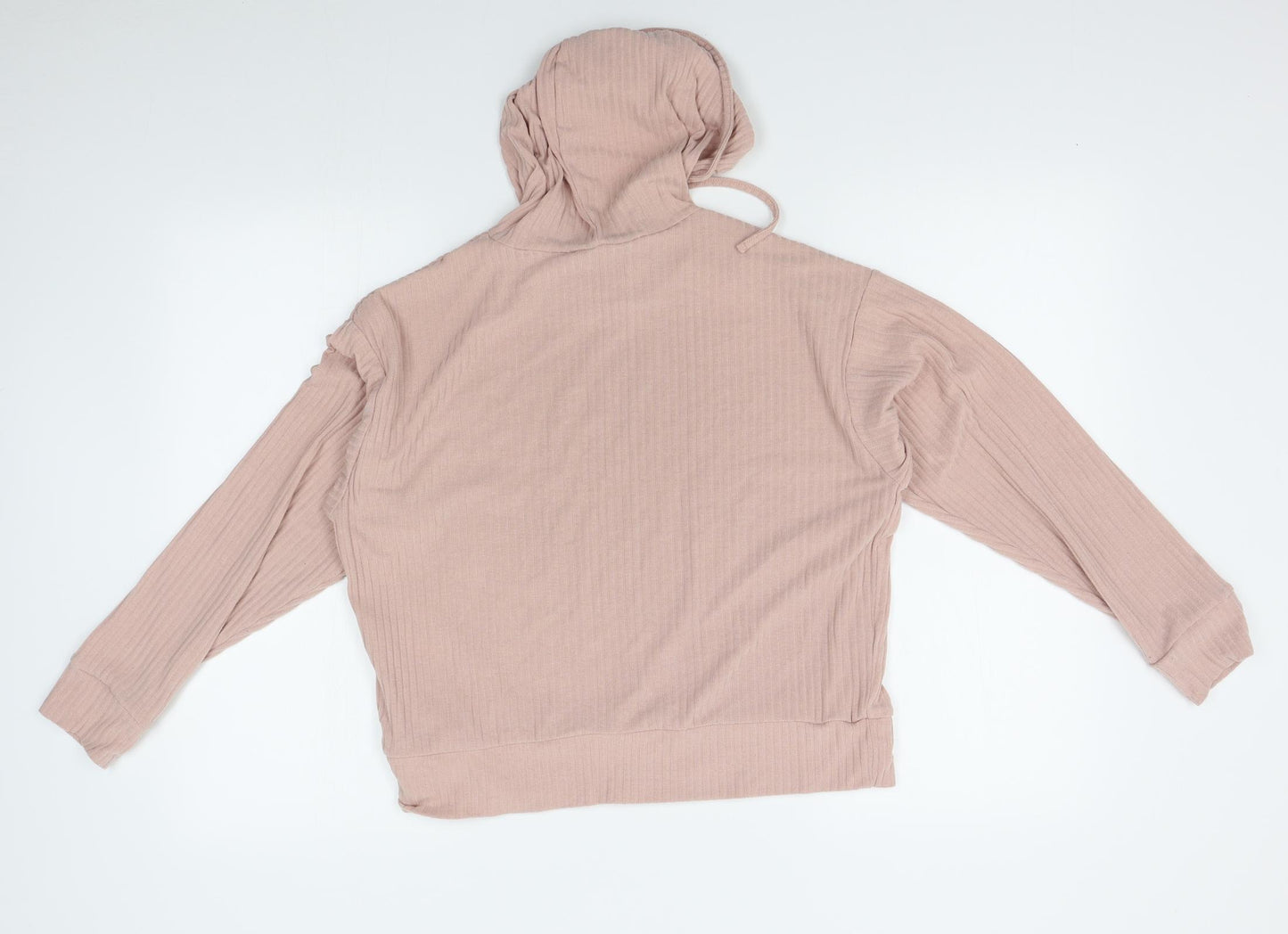 New Look Womens Pink   Pullover Hoodie Size M