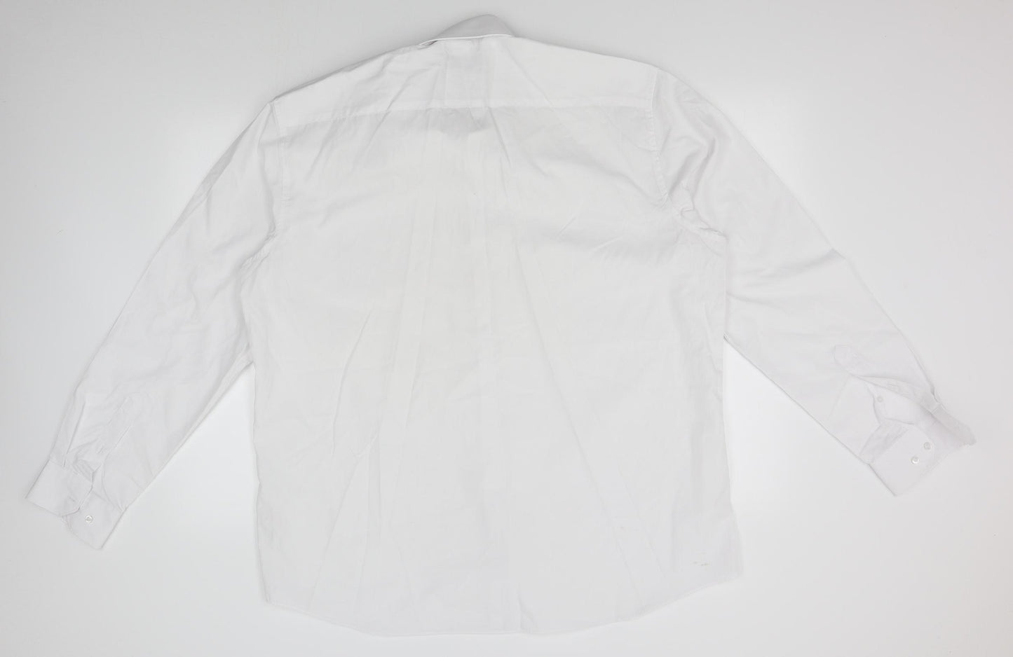 Taylor & Wright Mens White    Dress Shirt Size 17  - size 17.5