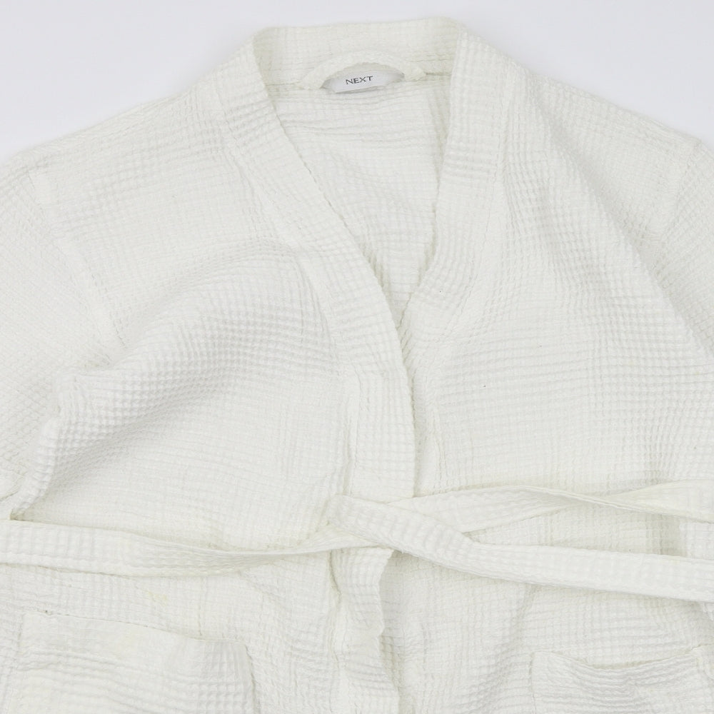 NEXT Womens White    Robe Size L