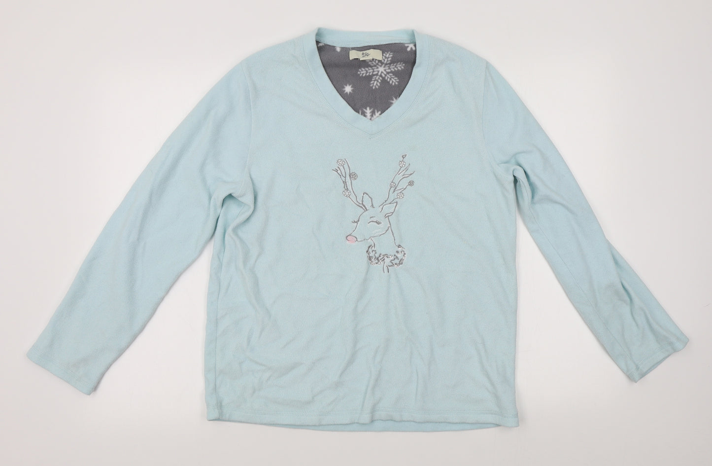 Primark Womens Blue   Pullover Jumper Size M