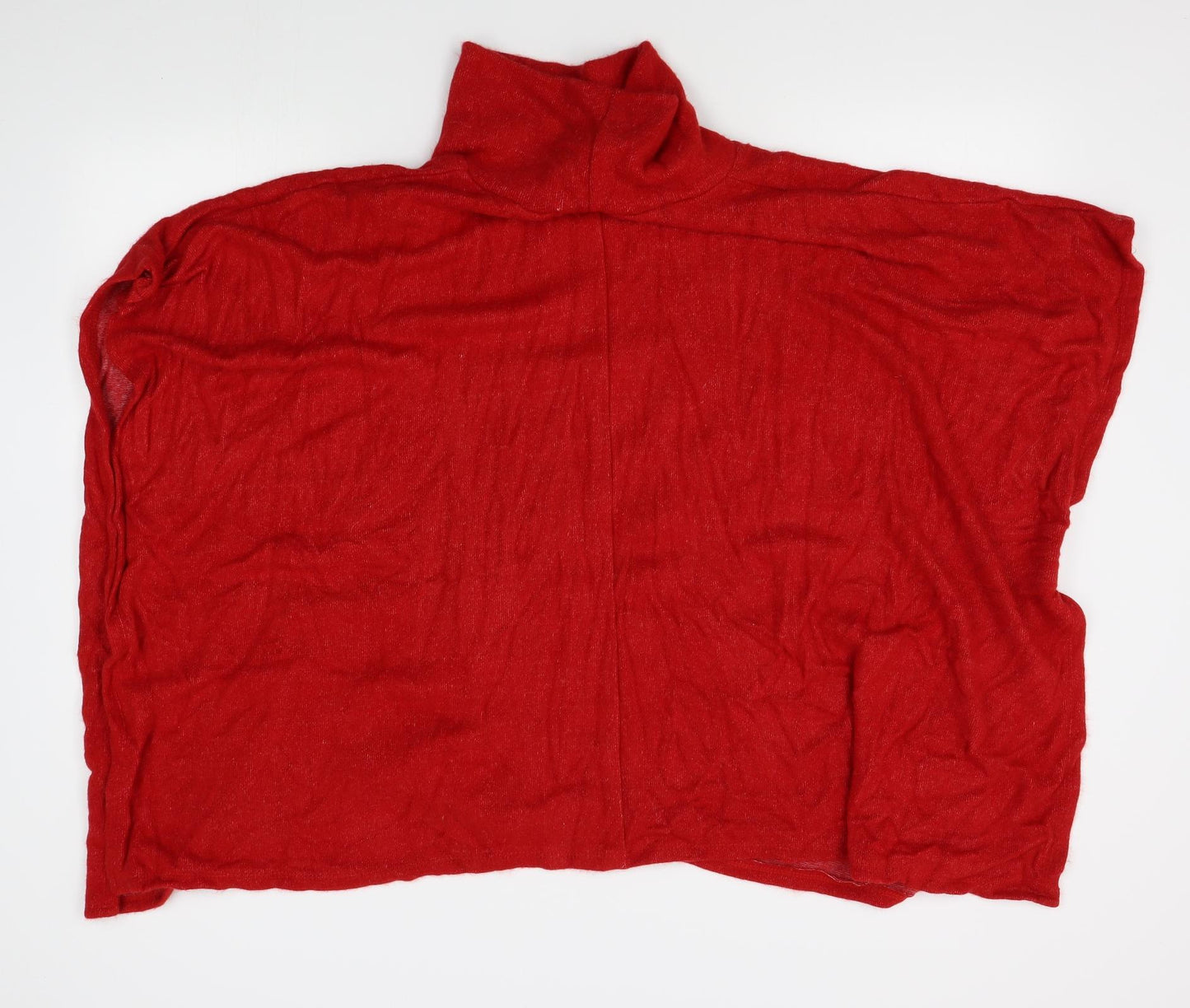 New collection Womens Red    Poncho One Size