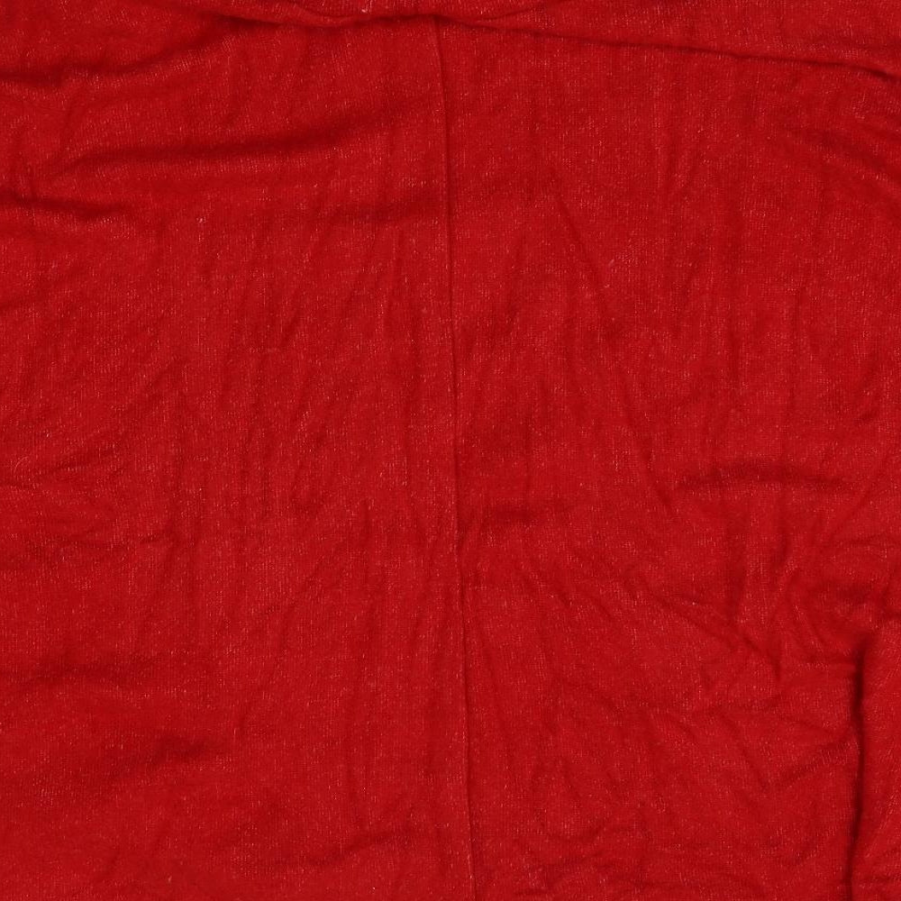 New collection Womens Red    Poncho One Size
