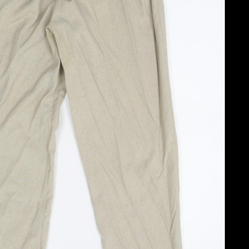 Classics Womens Beige   Trousers  Size 16 L27 in