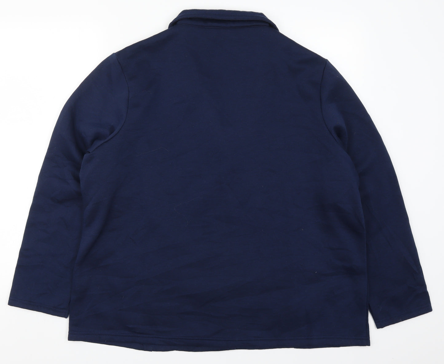 Damart Womens Blue   Jacket Blazer Size 22