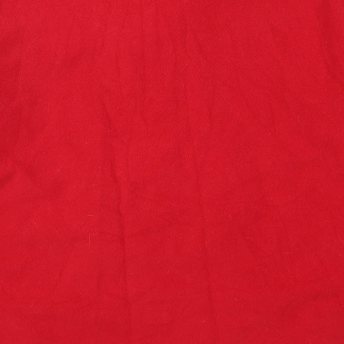 BHS Womens Red Solid  Top Pyjama Top Size 12  - Winnie The Pooh