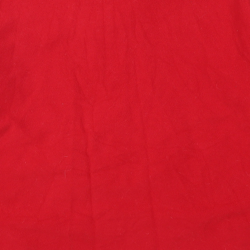 BHS Womens Red Solid  Top Pyjama Top Size 12  - Winnie The Pooh