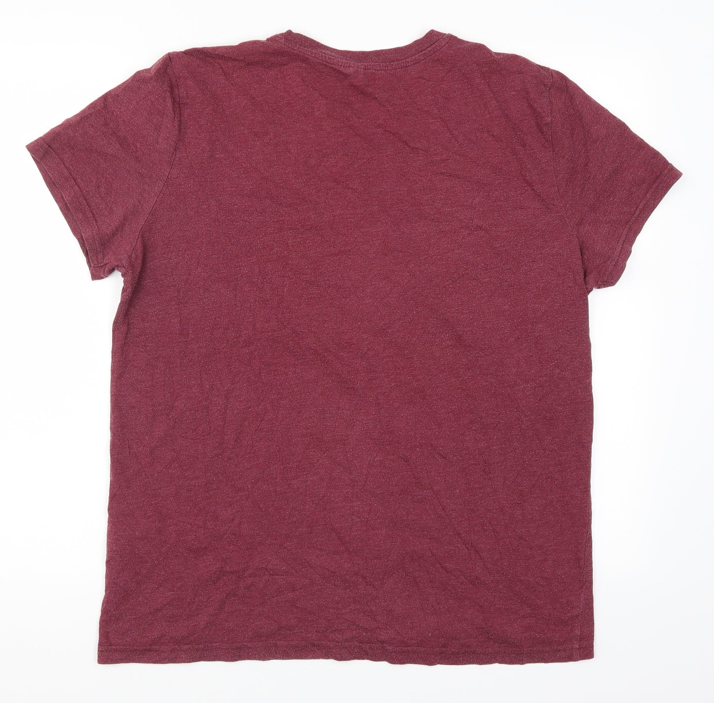 H&M Mens Red    T-Shirt Size L