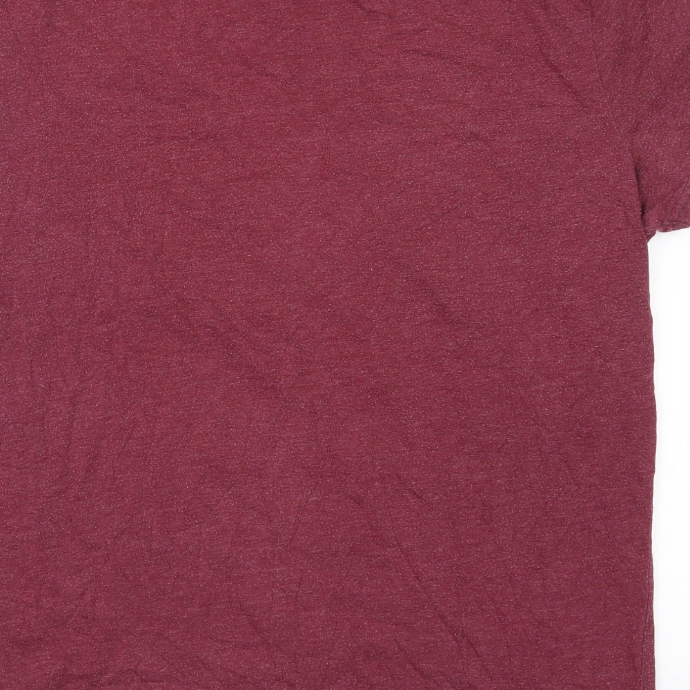 H&M Mens Red    T-Shirt Size L