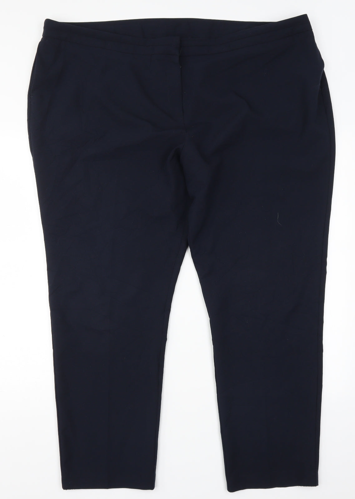 Bonmarché Womens Blue   Trousers  Size 24 L28 in