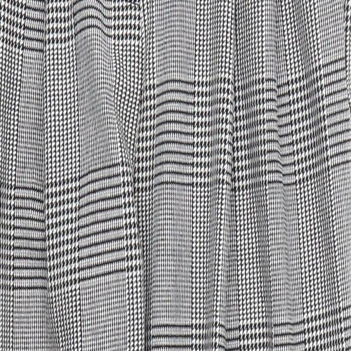 H&M Womens Grey Houndstooth  Trousers  Size 6 L26 in
