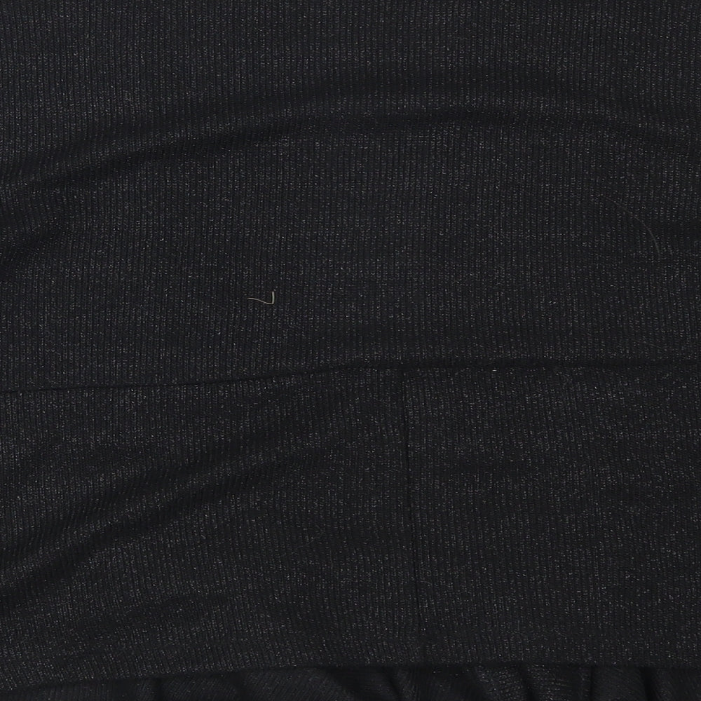 Viz A Viz Womens Black   Cardigan Jumper Size 14