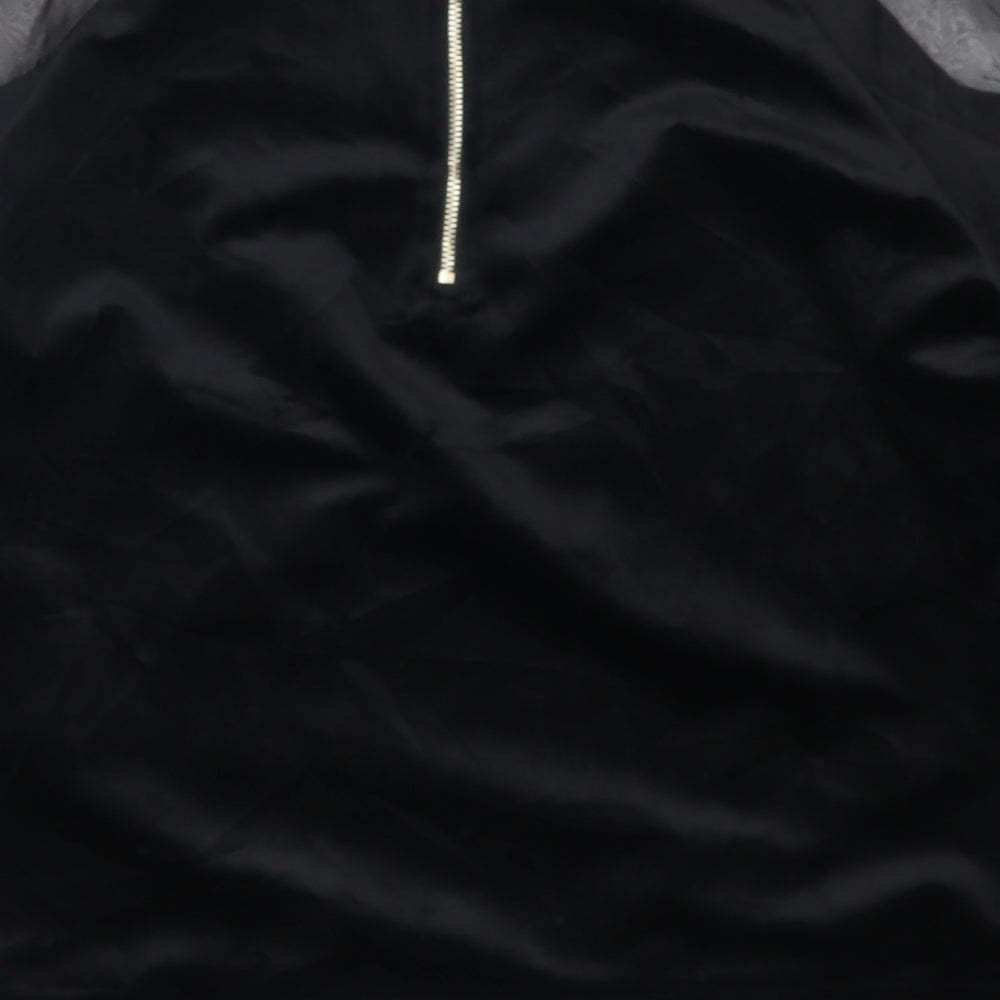 Karl Lagerfeld Womens Black   Pullover Sweatshirt Size 16