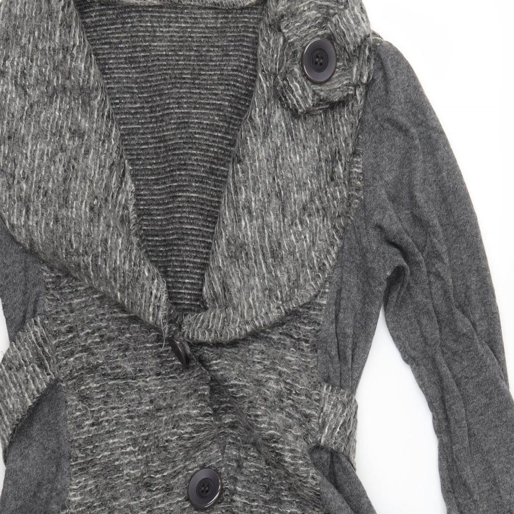 Preworn Womens Grey   Jacket Coatigan Size XL