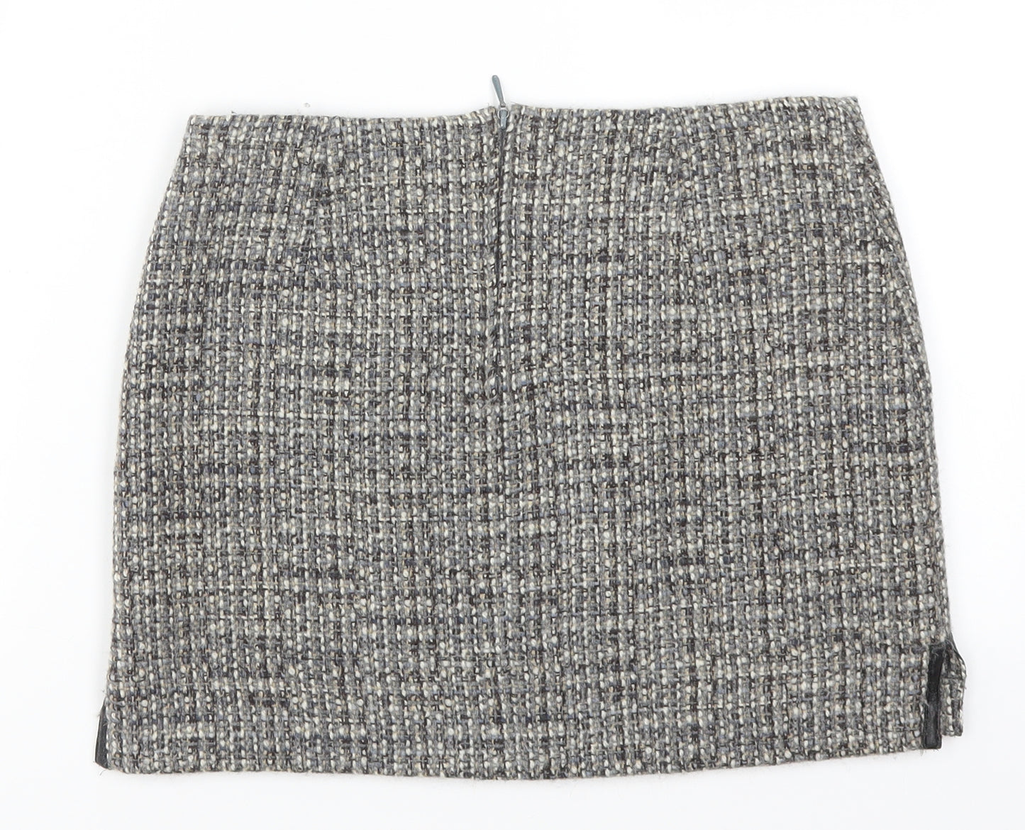 Sisley Womens Grey   Mini Skirt Size 28 in