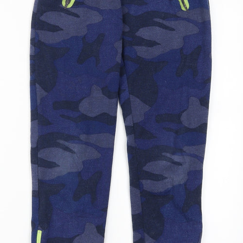 Boden Boys Black Camouflage  Sweatpants Trousers Size 11 Years