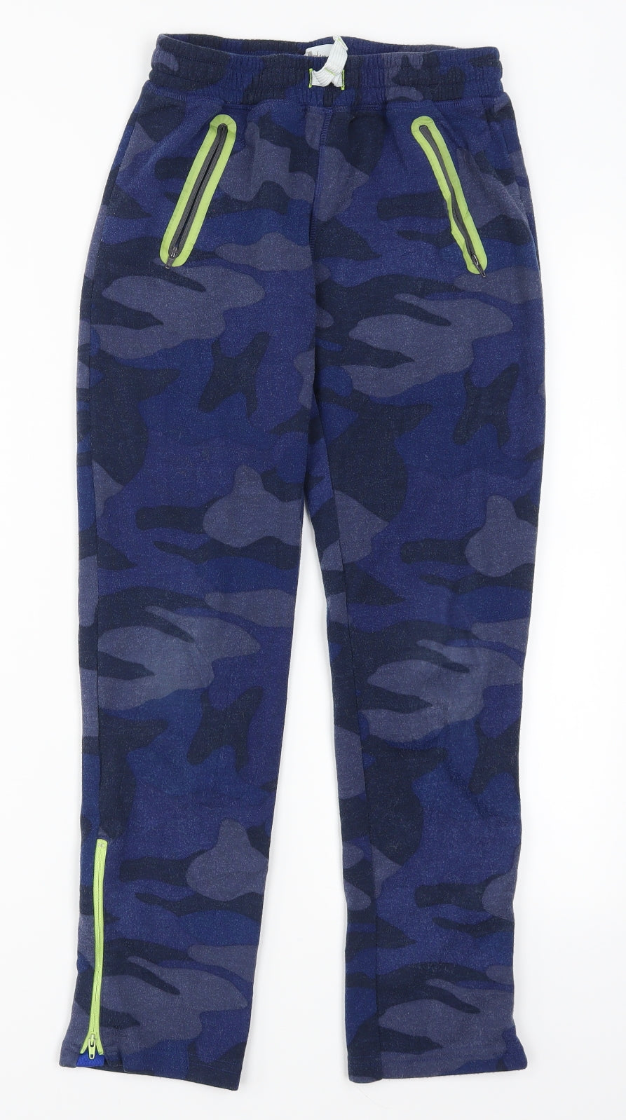 Boden Boys Black Camouflage  Sweatpants Trousers Size 11 Years