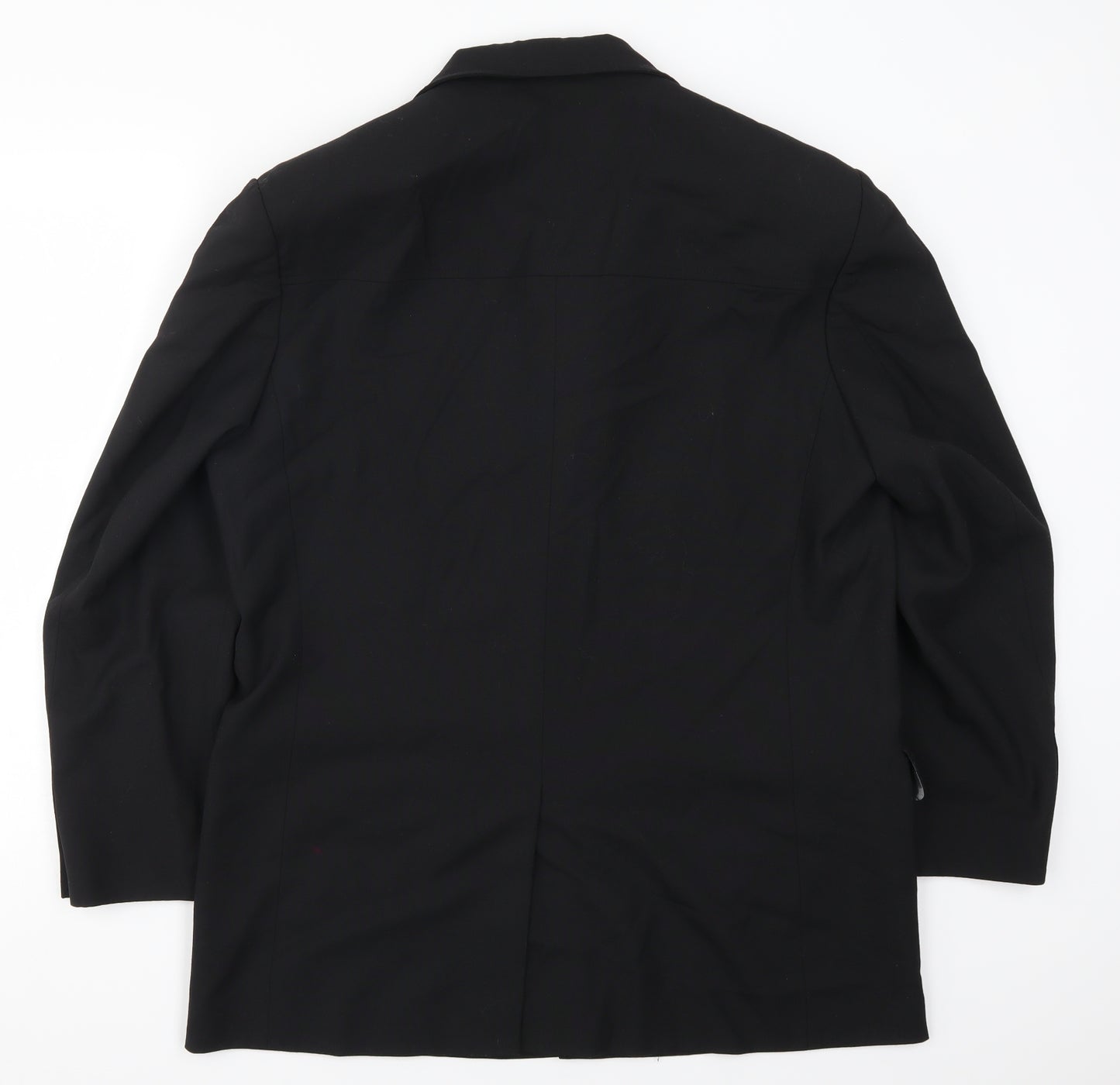 Johnathan Adams Mens Black   Jacket Suit Jacket Size 42