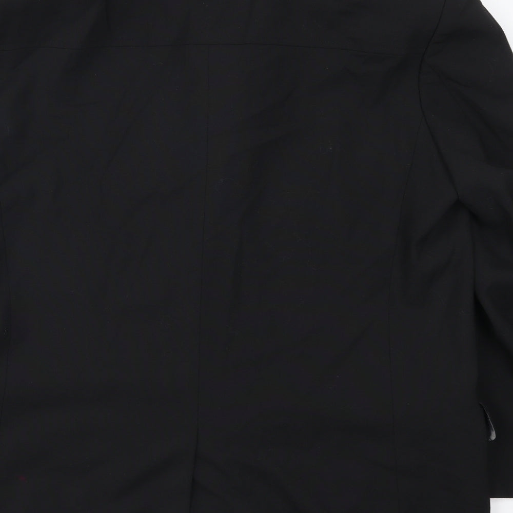 Johnathan Adams Mens Black   Jacket Suit Jacket Size 42