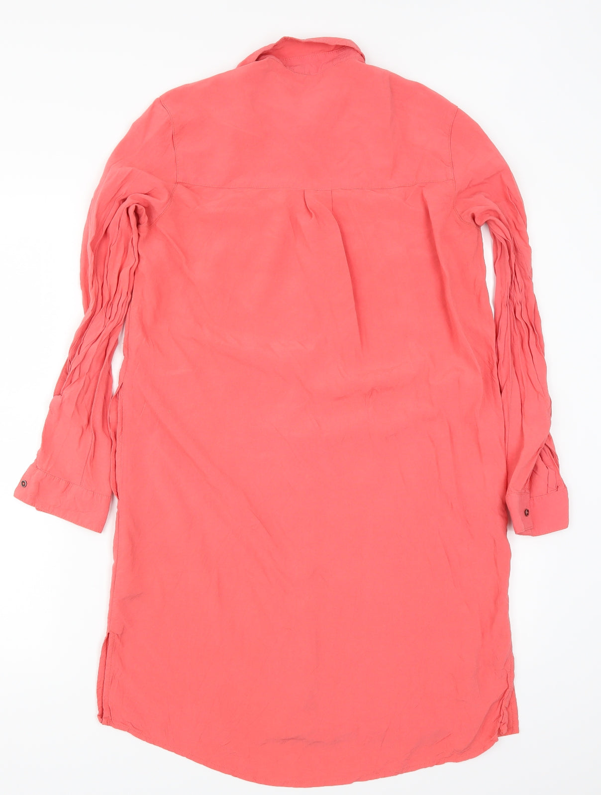 F&F Womens Pink   Shirt Dress  Size 10