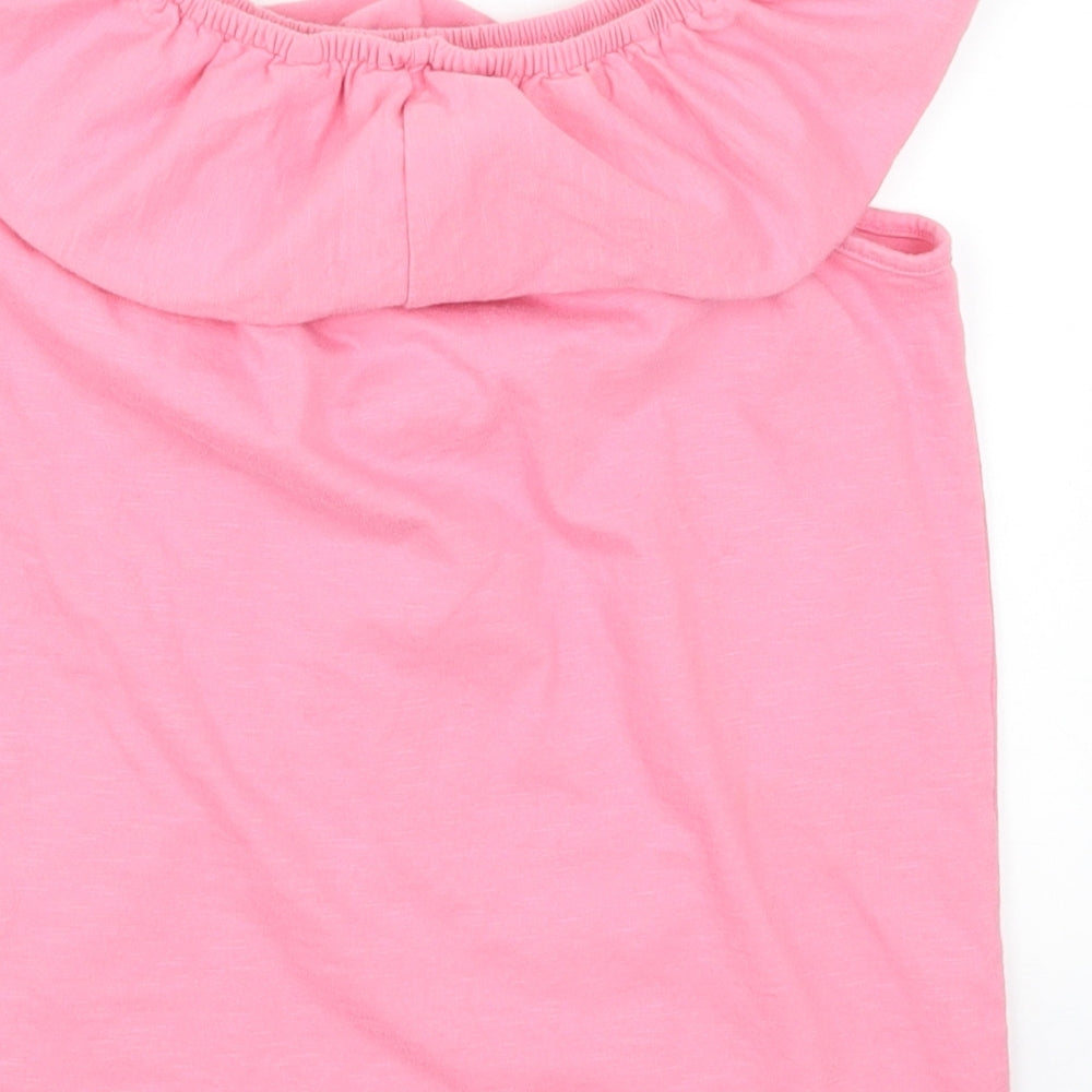 NEXT Girls Pink   Basic T-Shirt Size 10 Years