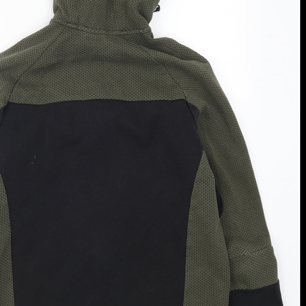 PUMA Mens Green   Full Zip Hoodie Size M