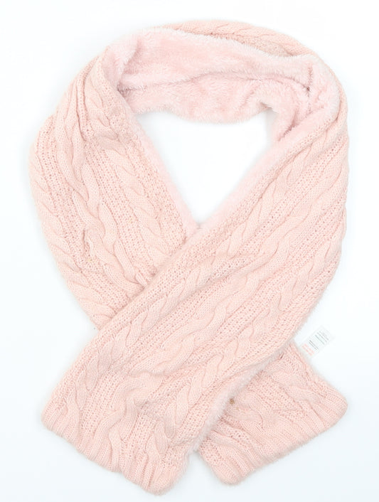 Matalan Girls Pink   Rectangle Scarf Scarves & Wraps One Size