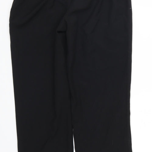 Marks and Spencer Womens Black   Trousers  Size 10 L28 in