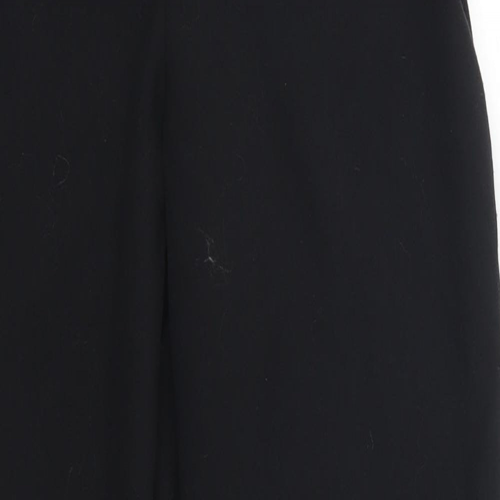 Marks and Spencer Womens Black   Trousers  Size 10 L28 in