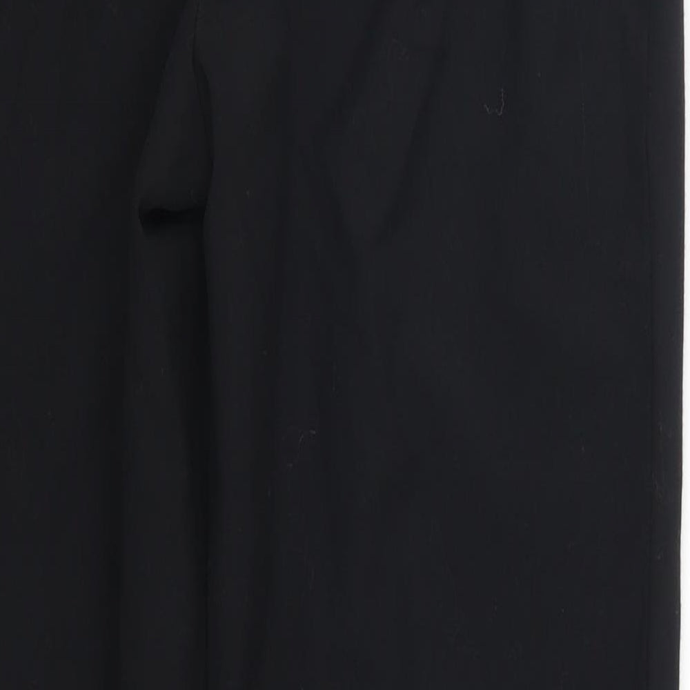 Marks and Spencer Womens Black   Trousers  Size 10 L28 in