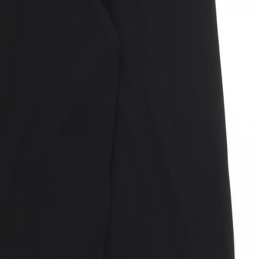 Femme Luxe Womens Black   Trousers  Size 8 L32 in