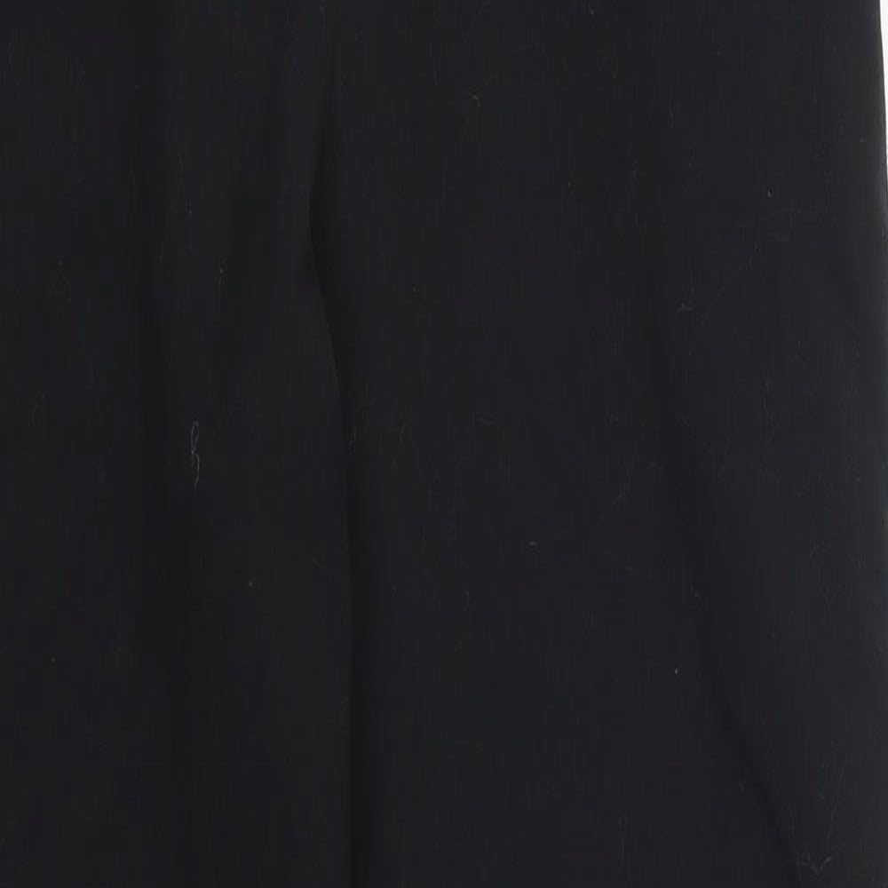 Marks and Spencer Womens Black   Trousers  Size 10 L28 in