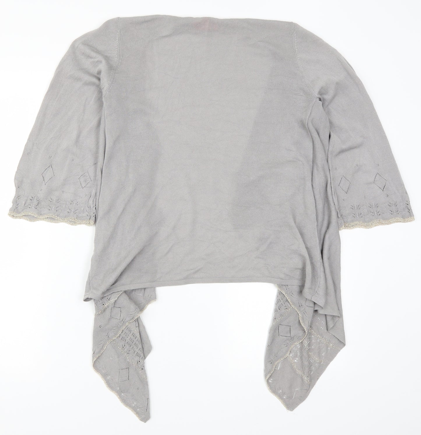 Monsoon Womens Grey   Cardigan Jumper Size M
