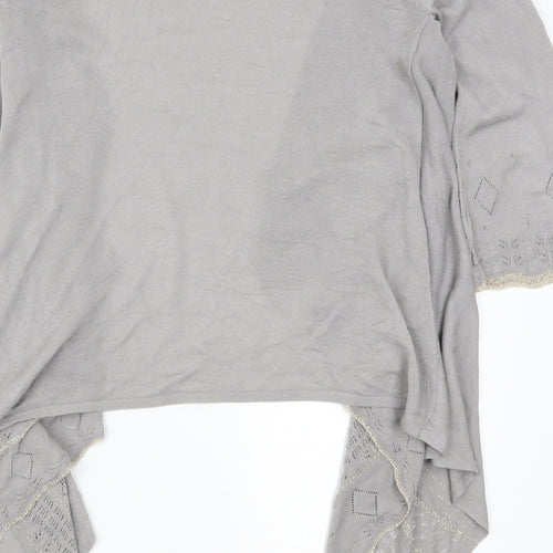 Monsoon Womens Grey   Cardigan Jumper Size M